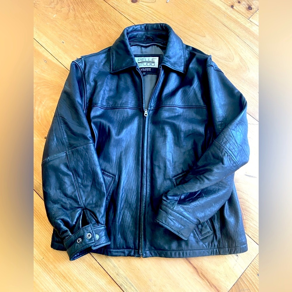 Pelle Studio Classic Mens Leather Jacket - Medium
